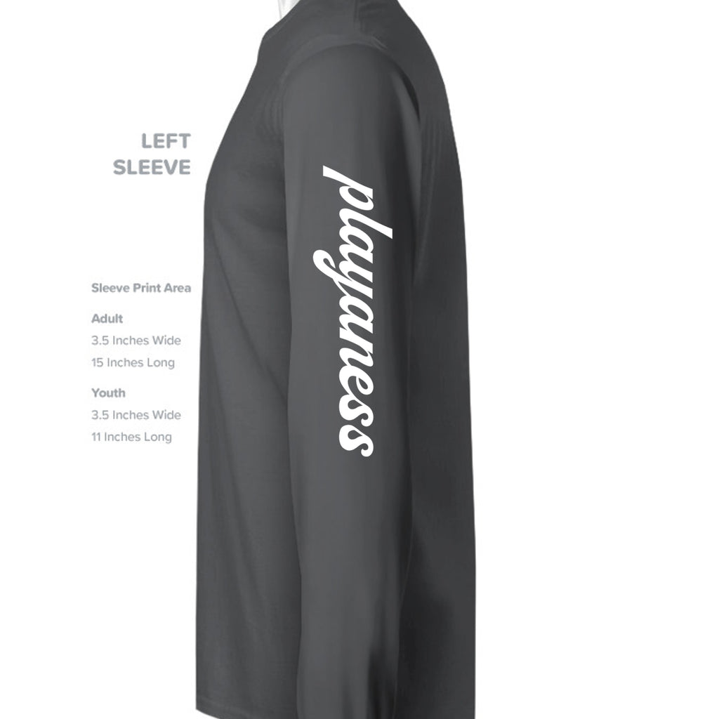 DARK GREY HEATHER - 6501B - SLEEVE_LEFT
